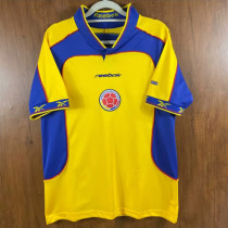 2001-2002 Colombia Home Retro Soccer Jersey