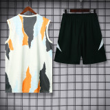 25-26 RMA White Tank top and shorts suit