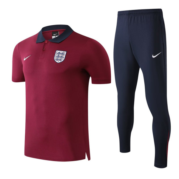 25-26 England Red Polo Tracksuit