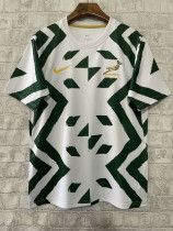 2024 South Africa White Green Rugby Jersey