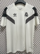 24-25 RMA Beige White Special Edition Training Shirts *三叶草