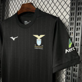 24-25 Lazio Black Special Edition Fans Soccer Jersey
