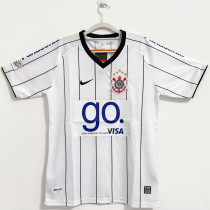 2009 Corinthians Home Retro Soccer Jersey