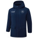 24-25 Napoli Royal Blue Hooded Windbreaker Fabric Cotton Coat #G238