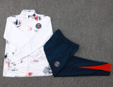 24-25 PSG White Jacket Tracksuit #A753(喷墨)