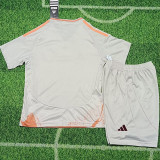 24-25 Roma Away Kids Soccer Jersey