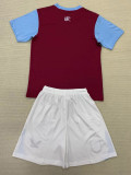 24-25 Burnley Home Kids Soccer Jersey