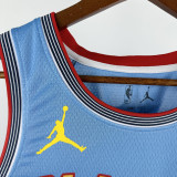 25-26 ALL-STAR DURANT #35 Light blue Top Quality Hot Pressing NBA Jersey