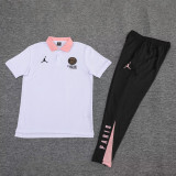 25-26 PSG Jordan White Polo Tracksuit