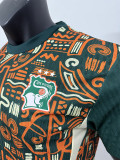 24-25 Ivory Coast Green Yellow Player Version Training shirts