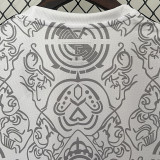 23-24 RMA White Special Edition Fans Soccer Jersey *队徽花纹