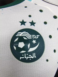 24-25 Algeria White Green Special Edition Player Version Soccer Jersey #A32
