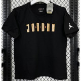 T174 Jordan Black High Quality Casual T-Shirt