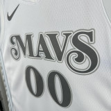24-25 Dallas Mavericks CHRISTIE #00 White City Edition Top Quality Hot Pressing NBA Jersey