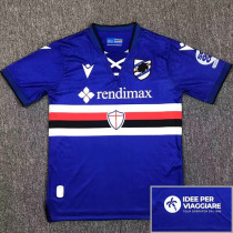24-25 Sampdoria Home Fans Soccer Jersey