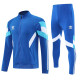2025 AD Fancy blue Jacket Tracksuit #2308