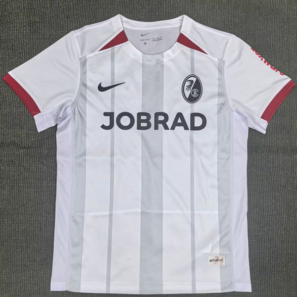 24-25 SC Freiburg Away Fans Soccer Jersey