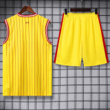 24-25 LIV Yellow Tank top and shorts suit