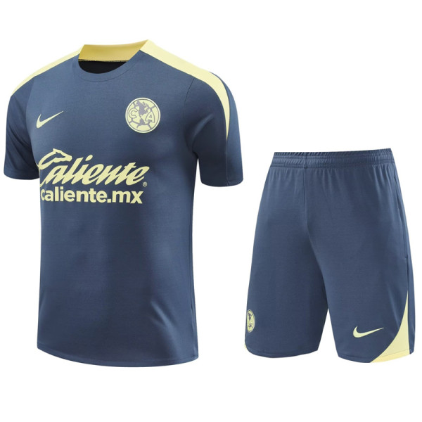 24-25 Club America Light gray Training Short Suit