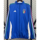 2024 Italy Blue & White Double Sided Windbreaker (双面风衣)