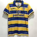 1998-1999 Parma Home Retro Soccer Jersey