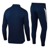24-25 Portugal Royal blue Half Pull Tracksuit (半拉链)