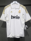 2011-2012 RMA Home Player Version 球员 Retro Soccer Jersey