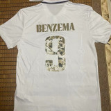 22-23 BENZEMA #9 Golden Ball RMA Home Fans Soccer Jersey