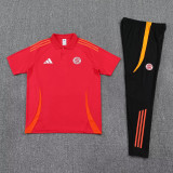 25-26 Bayern Red Polo Tracksuit