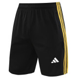 24-25 RMA Black Training Shorts Pants (黄边）