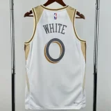 24-25 BULLS WHITE #0 White City Edition Top Quality Hot Pressing NBA Jersey
