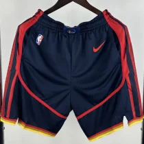 24-25 WARRIORS Black City Edition Top Quality NBA Pants