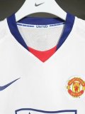 2008-2009 Man Utd Away Player Version 球员 Retro Soccer Jersey