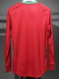 2012 Portugal Home Player Version 长袖球员 Long Sleeve Retro Soccer Jersey