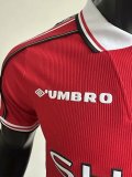 1998-1999 Man Utd Home Player Version Retro Soccer Jersey