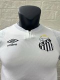 24-25 Santos FC Home Player Version Soccer Jersey