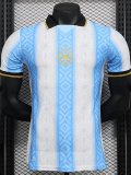 24-25 Argentina Comma Blue Special Edition Player Version Soccer Jersey