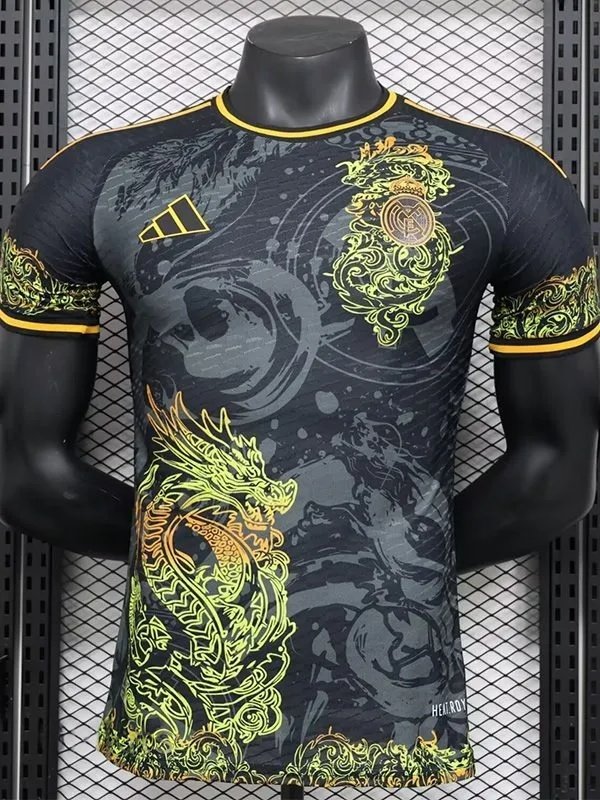 24-25 RMA Black Special Edition Player Version Training Shirts *绿龙