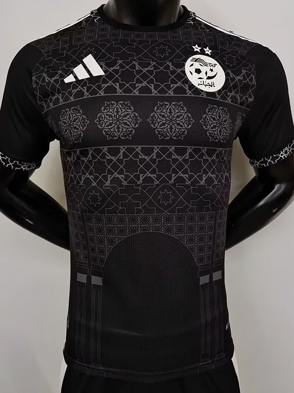 24-25 Algeria Black Special Edition Player Version Training shirts #A33