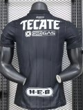 24-25 Monterrey Third Black Player Version Soccer Jersey *黑色
