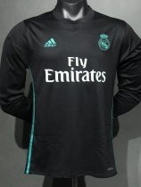 2017-2018 RMA Away Player Version 长袖球员 Long Sleeve Retro Soccer Jersey