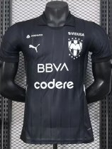 24-25 Monterrey Third Black Player Version Soccer Jersey *黑色
