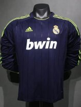 2012-2013 RMA Away Player Version 长袖球员 Long Sleeve Retro Soccer Jersey