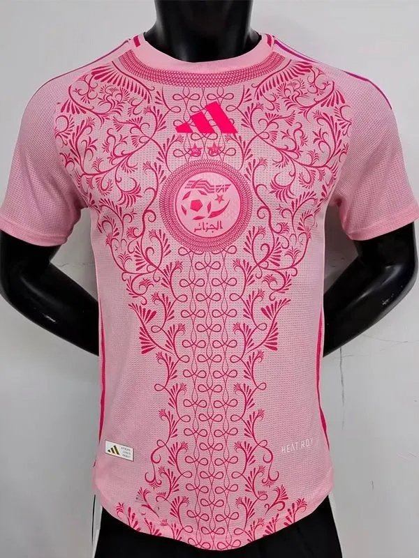 24-25 Algeria Pink Special Edition Player Version Training shirts #A34