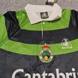 1999-2000 Racing de Santander  Away Retro Soccer Jersey *带章