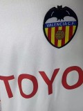 2004-2005 Valencia Home Retro Soccer Jersey