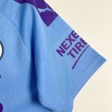 2019-2020 Man City Home Retro Soccer Jersey