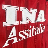 1999-2000 Roma Home Retro Soccer Jersey