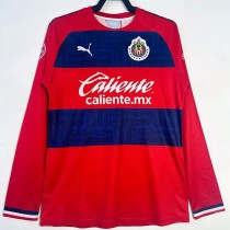 2019-2020 Chivas Home Long Sleeve Retro Soccer Jersey (长袖)