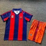 1991-1992 BAR Home Kids Retro Soccer Jersey
